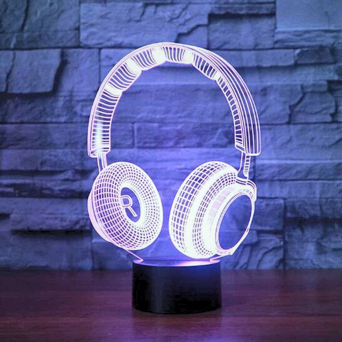 3D RGB Gaming Illusion Lamp – LED Night Light with Remote & Touch Control