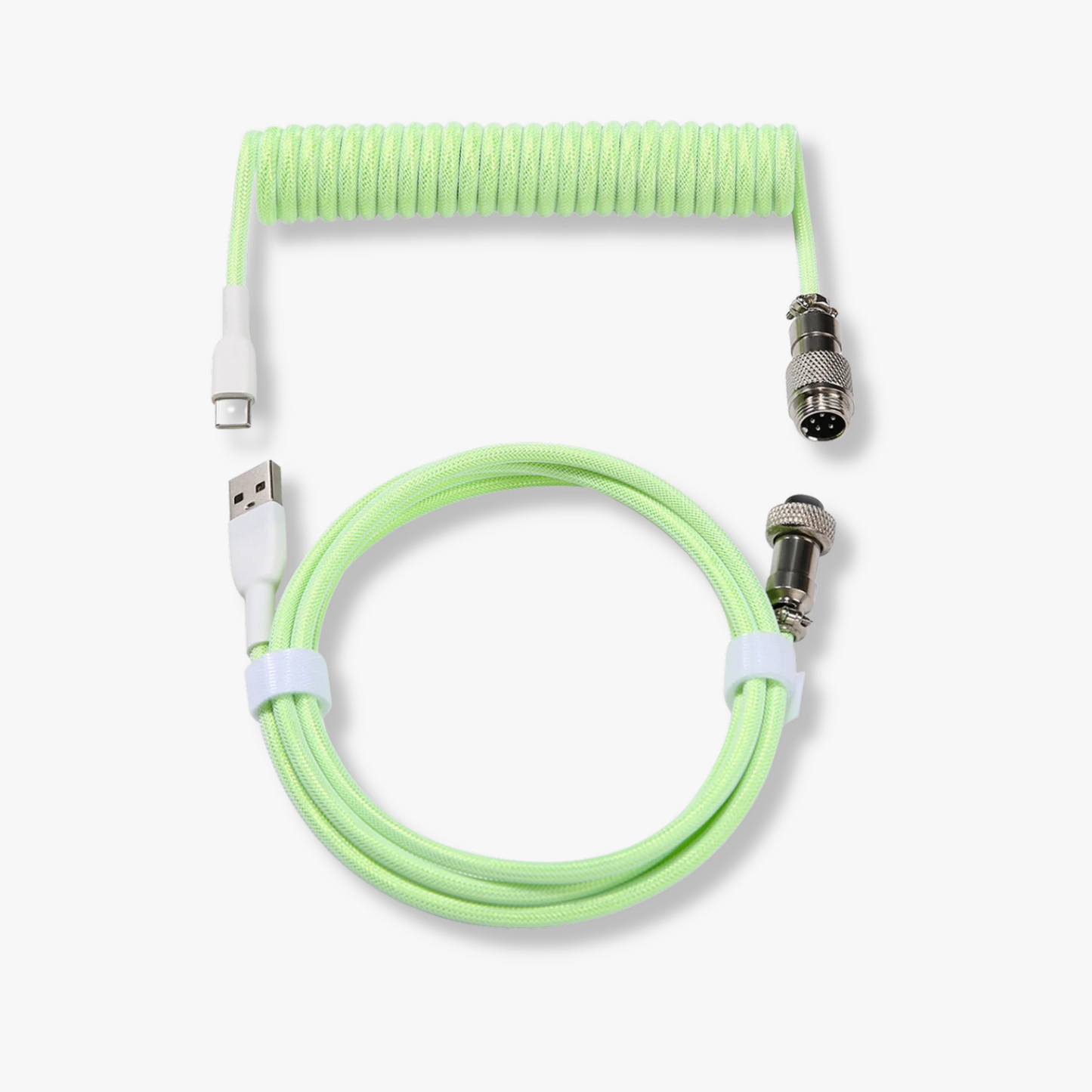 Premium Gaming Coiled Keyboard Cable USB-C