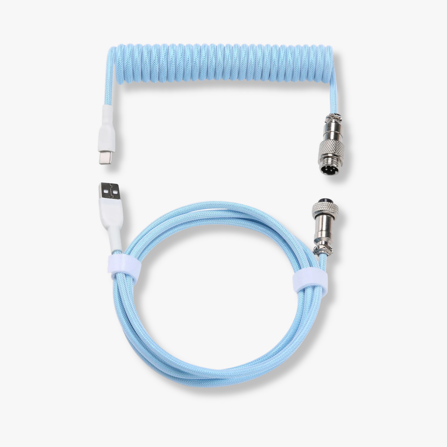 Premium Gaming Coiled Keyboard Cable USB-C