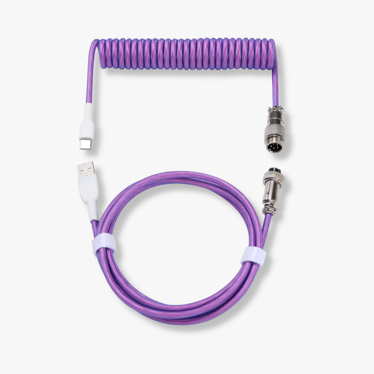 Premium Gaming Coiled Keyboard Cable USB-C