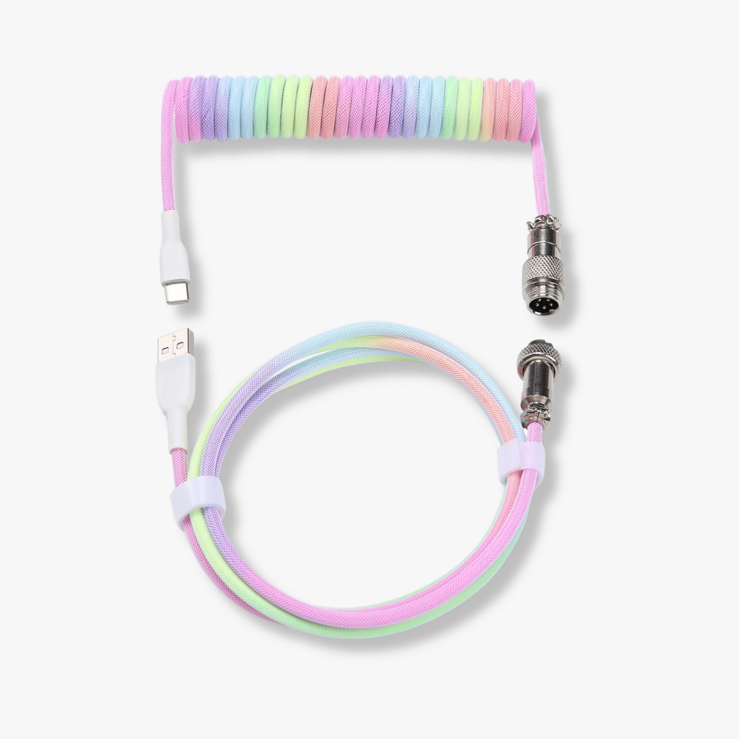 Premium Gaming Coiled Keyboard Cable USB-C