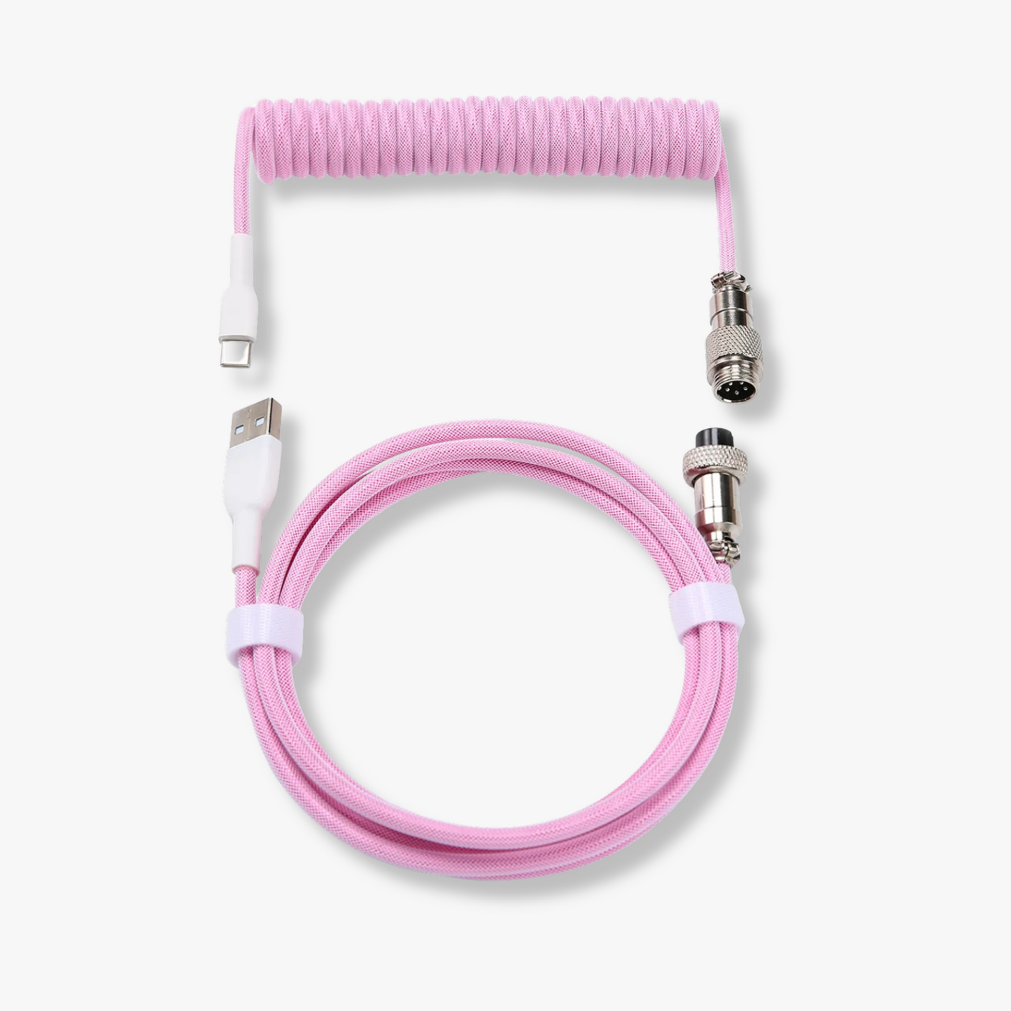 Premium Gaming Coiled Keyboard Cable USB-C