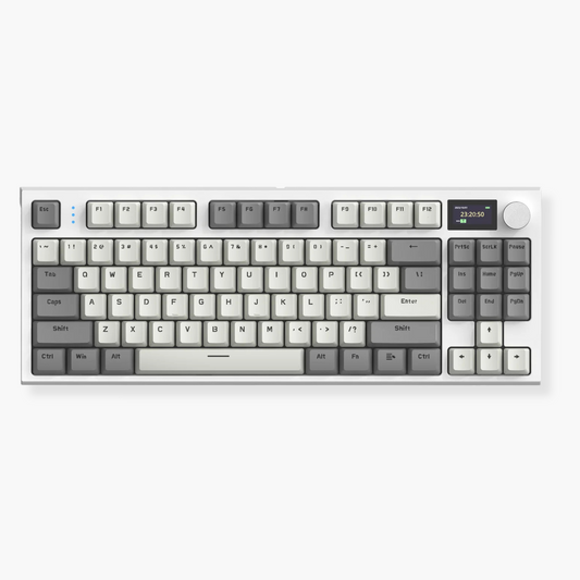 Gaming Mechanical Keyboard 80% – Linear, RGB, Display Screen, Tri-Mode