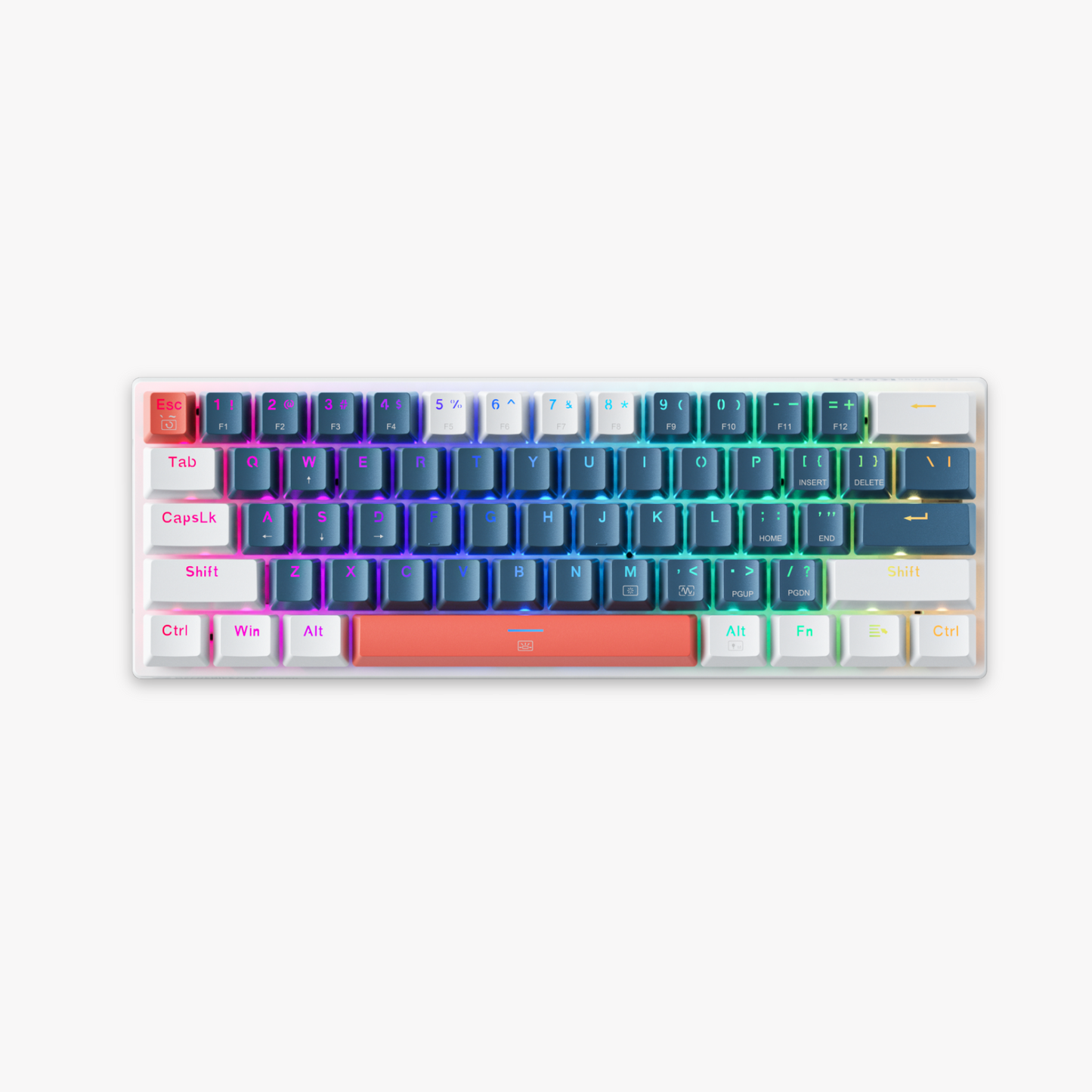 Mechanical Gaming Keyboard Wired 60% Layout