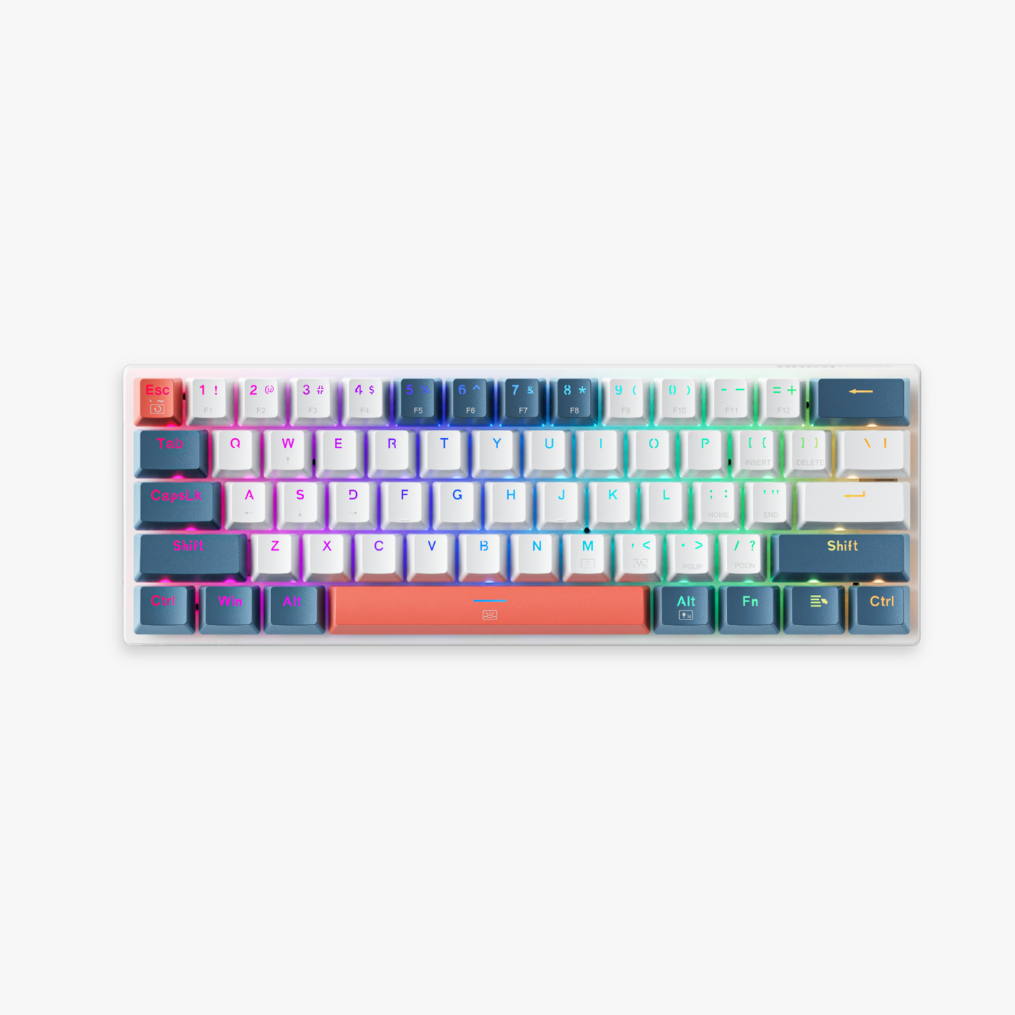 Mechanical Gaming Keyboard Wired 60% Layout