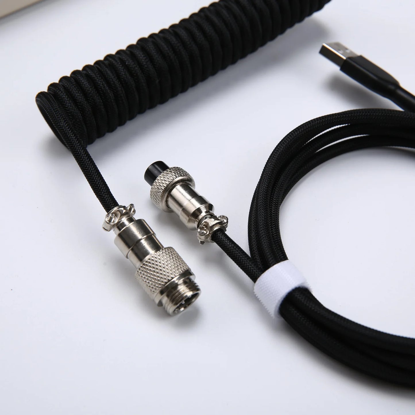 Premium Gaming Coiled Keyboard Cable USB-C