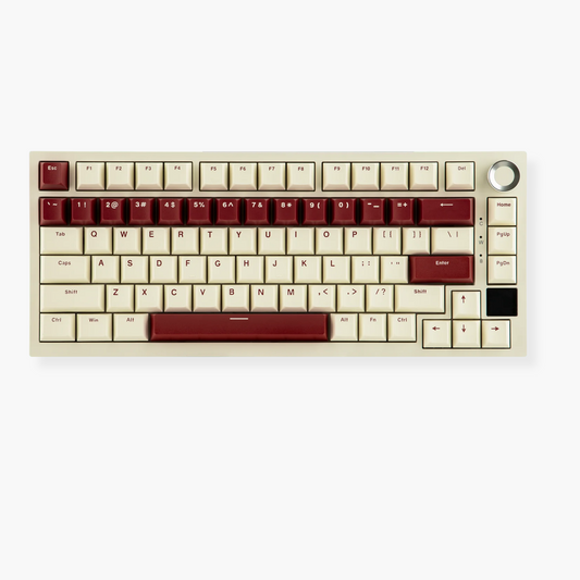 Hot-Swappable Gaming Keyboard 75% Layout – Wireless/Wired, Custom Screen, Mac/Win