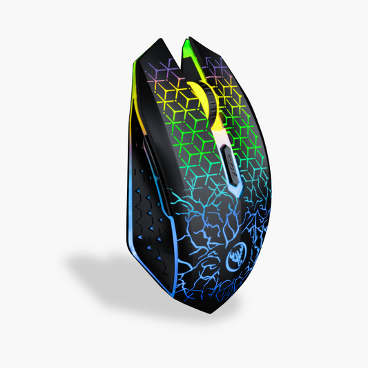 Dual-Mode RGB Gaming Mouse – Ergonomic, Adjustable DPI, Bluetooth/2.4G