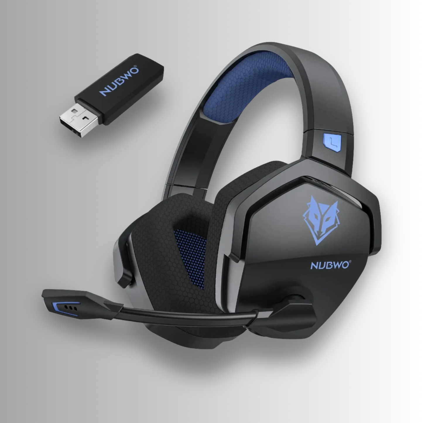 Gaming Headset Wireless Noise Cancelling