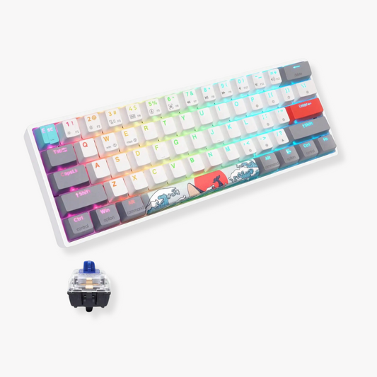 Gaming Keyboard 60% Layout with Optical Switch